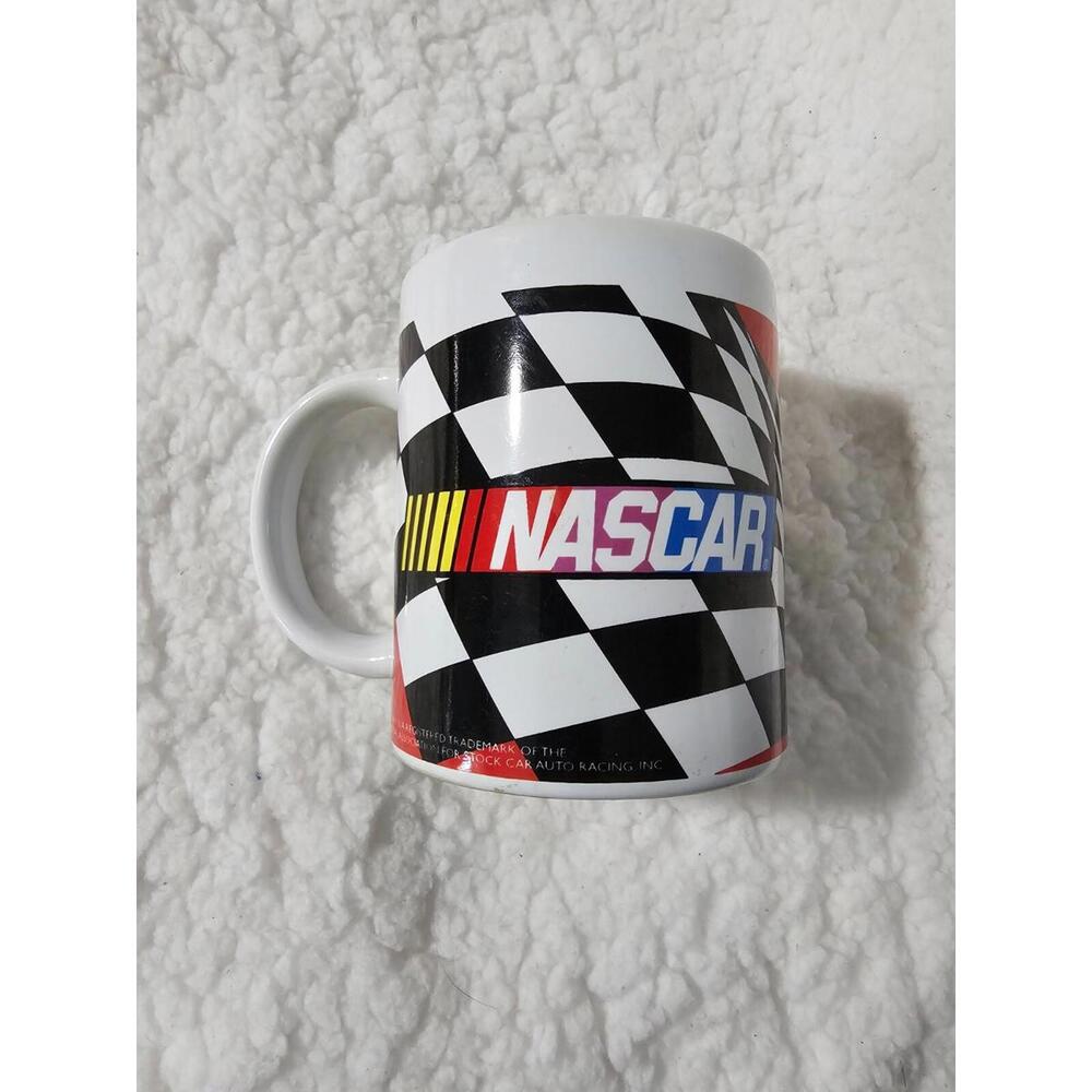 Sherwood 2005 NASCAR Racing Checkered Flag Coffee Tea Mug Cup Collectibles 4"